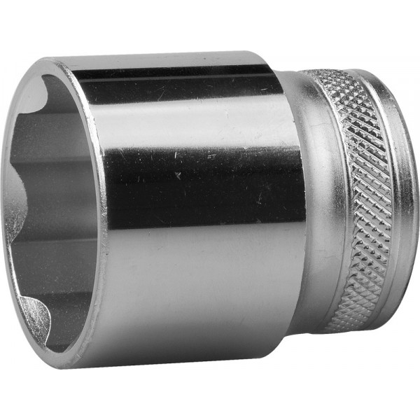 Торцовая головка KRAFTOOL "INDUSTRIE QUALITAT", Cr-V, SUPER-LOCK, хромосатинированная, 1/2", 30 мм