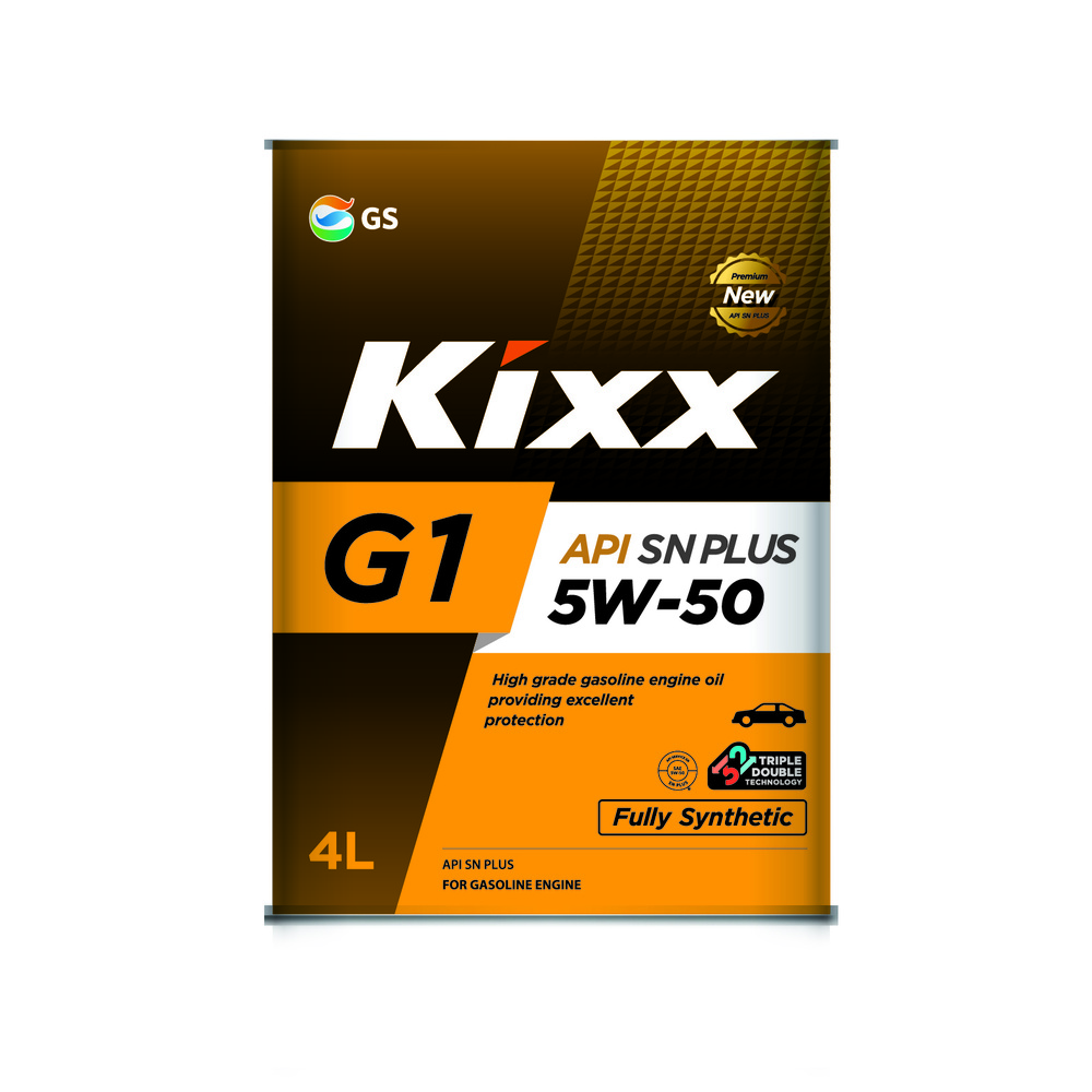 Моторное масло KIXX G1 SN Plus, 5W50, синтетическое, 4 л L210344TE1