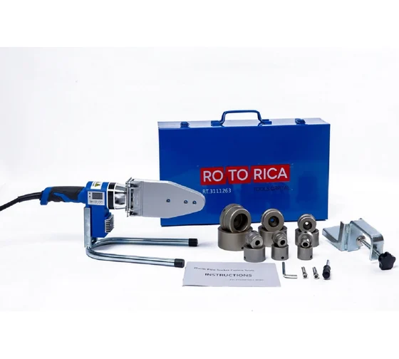 Раструбный сварочный аппарат ROTORICA Rocket Welder 63 Blue серия Top RT.3111263