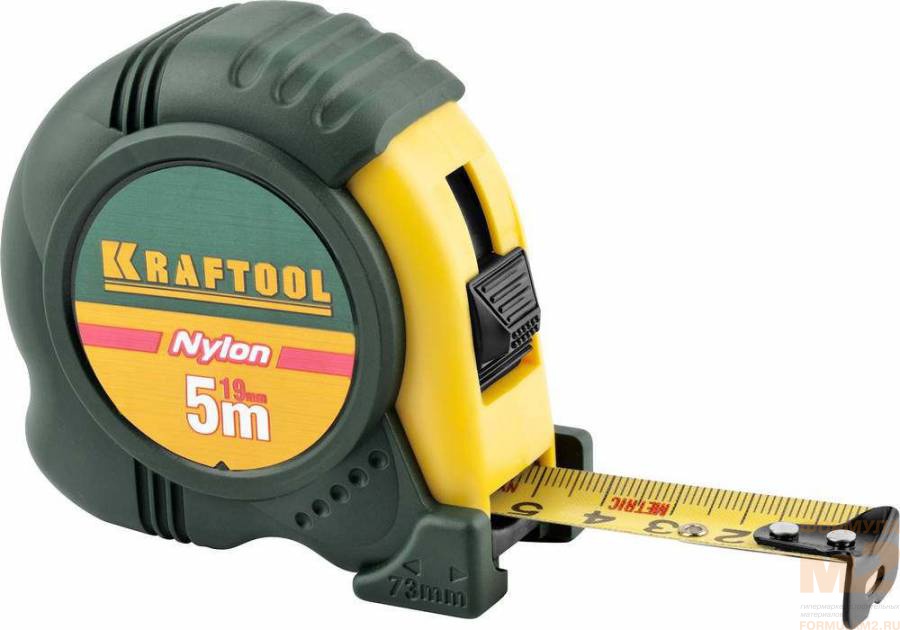 Рулетка с нейлоновым покрытием, 5м / 19мм KRAFTOOL 34122-05-19_z01