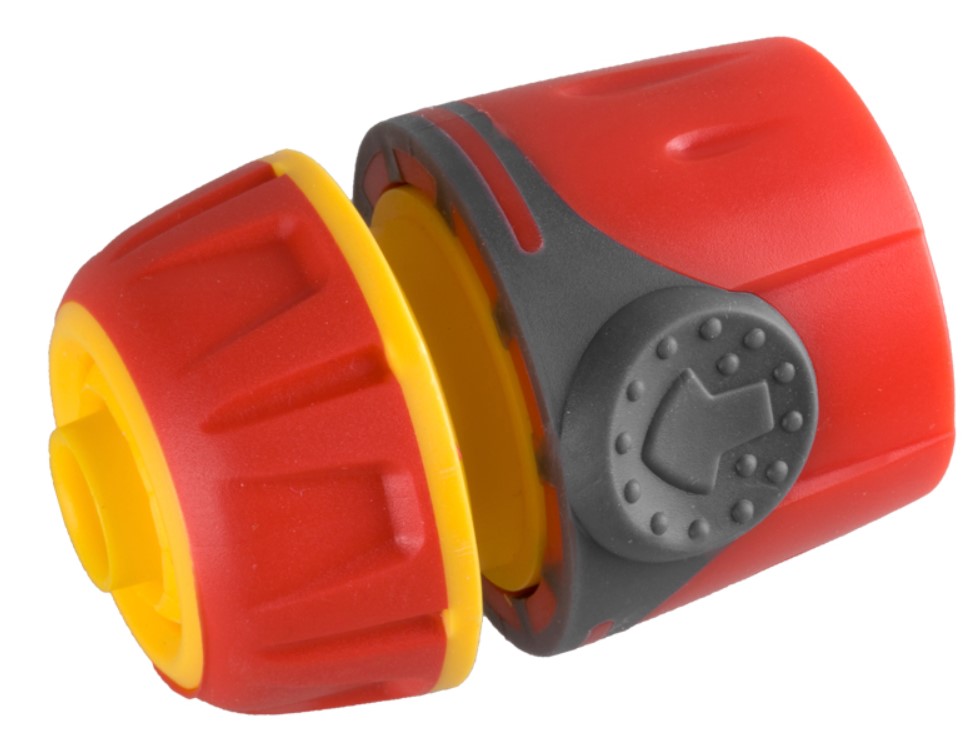 GRINDA PROLine TC-12, 1/2", соединитель быстросъёмный для шланга, из ударопрочного пластика с TPR