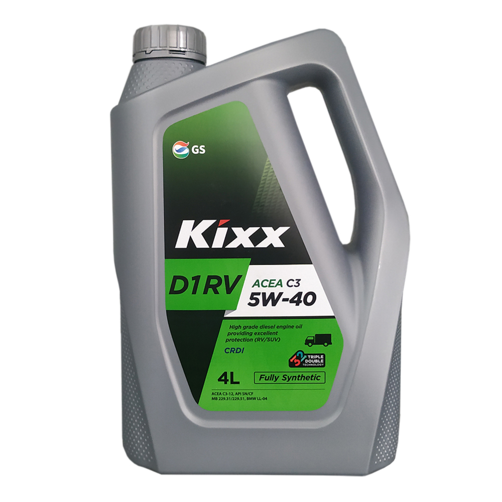 Моторное масло KIXX D1 RV 5W40, синтетическое, 4 л L2013440K1