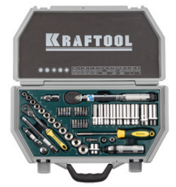 Набор торцовых головок KRAFTOOL INDUSTRIE QUALITAT 27975-H49