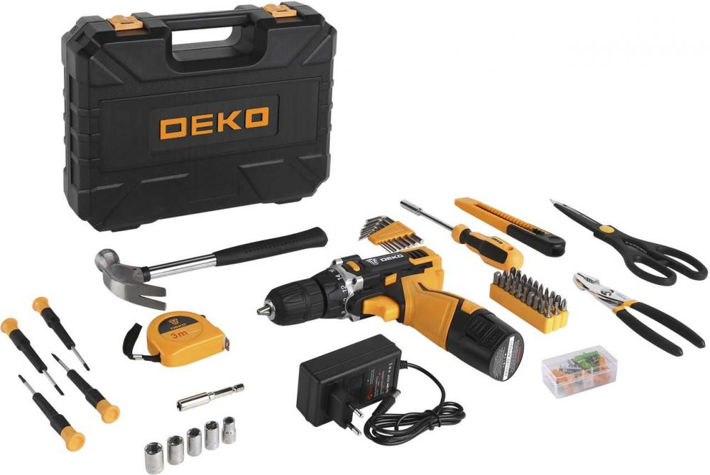 Аккумуляторная дрель DEKO DKCD12FU-Li 063-4112
