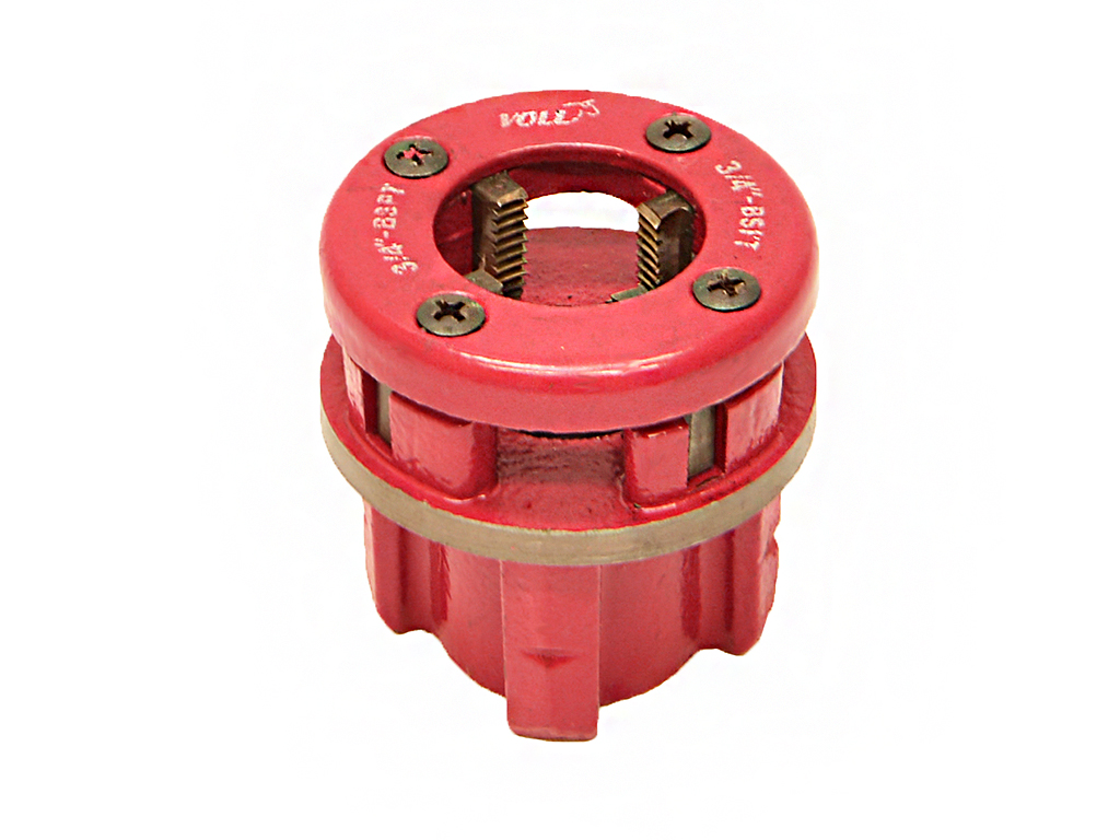 Резьбонарезная головка для ручного клуппа VOLL BSPT SS 3/4"