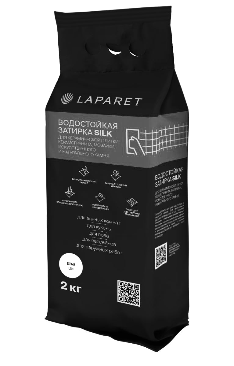  Laparet-fuga Silk, белый водостойкая  (2 кг)