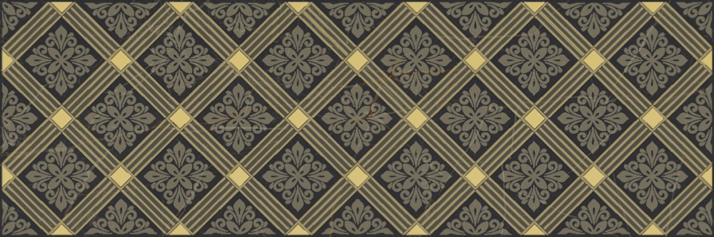  Royal Декор чёрный 20х60