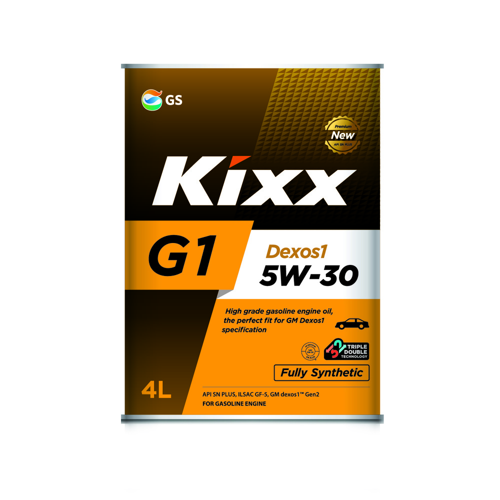 Моторное масло KIXX G1 Dexos1 SN Plus, 5W30, синтетическое, 4 л L210744TE1