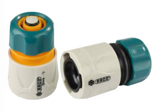 RACO ORIGINAL Набор: 1/2" + 1/2", с автостопом, соединитель быстросъёмный для шланга