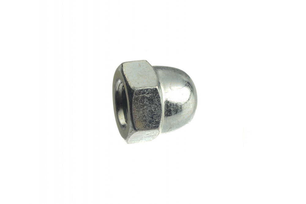Колпачковая гайка DIN 1587 Зубр оцинкованная, M10, ТФ6, 2 шт. 4-303686-10