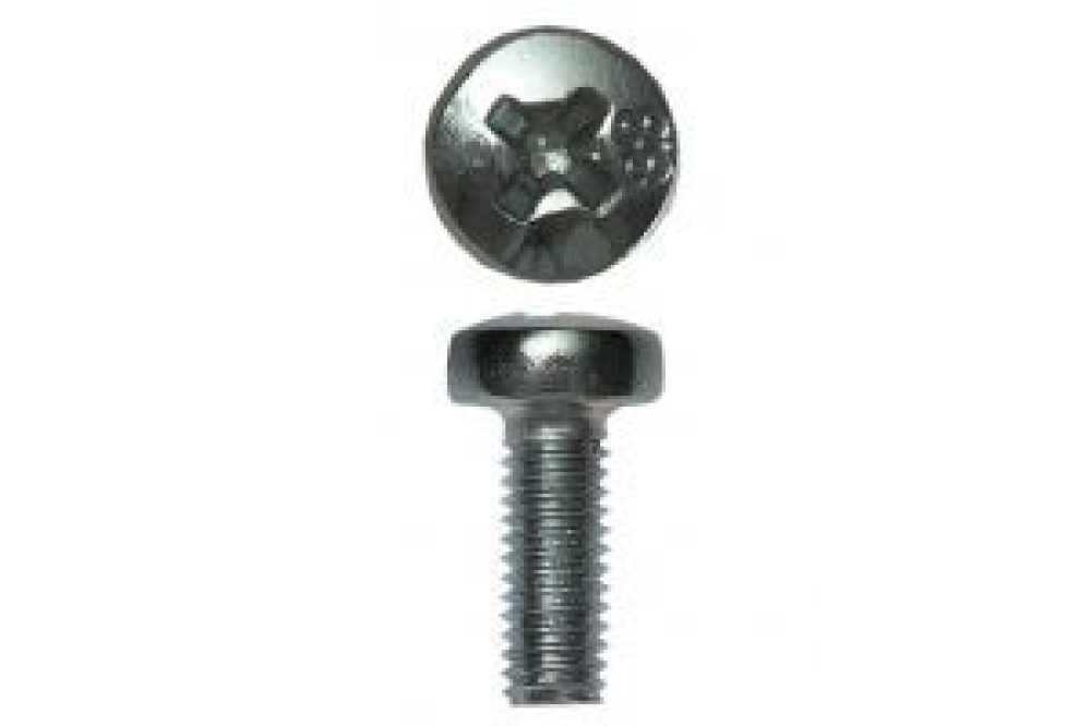 Винт DIN 7985, M6 x 35 мм, 5 кг, кл. пр. 4.8, оцинкованный, ЗУБР