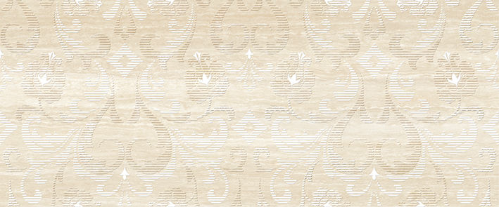  Lotus beige Декор 01 25х60