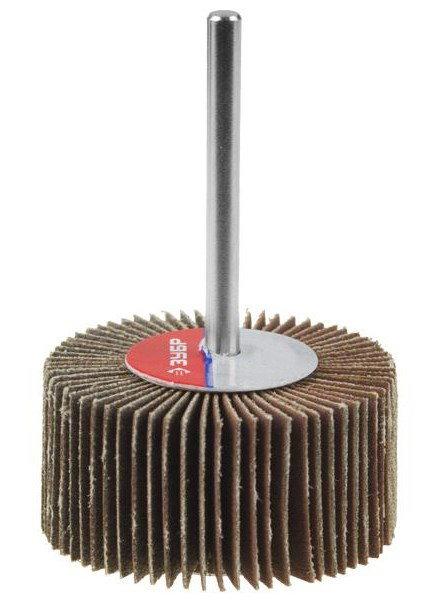 ЗУБР  d 60x30 мм, P60, круг шлифовальный лепестковый