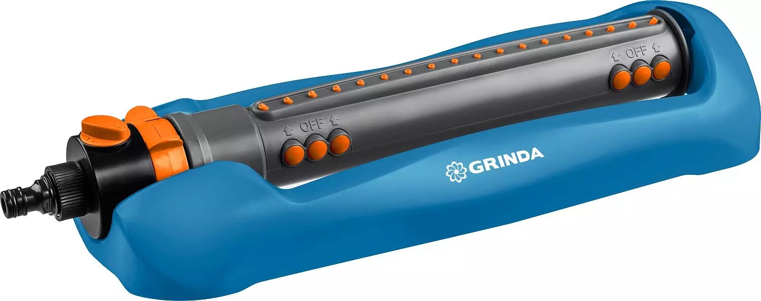 GRINDA PROLine RO-18P, 418 м2 полив, 18 форсунок, профессиональный, распылитель веерный