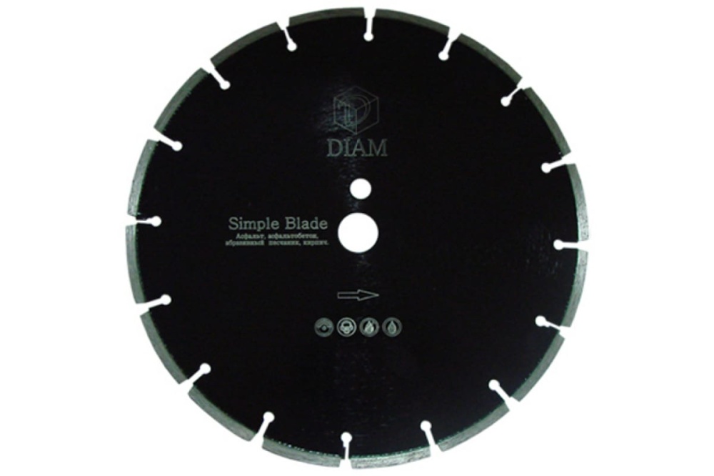 Круг алмазный Simple Blade (400 мм; 25.4 мм) для резчиков швов Diam 000095