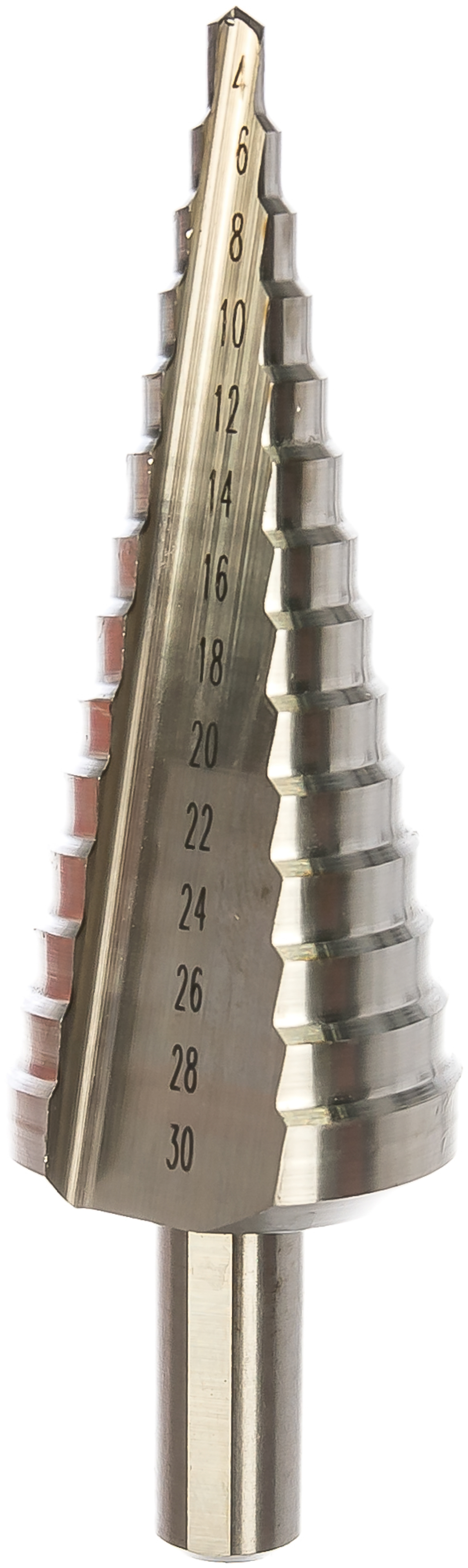 Ступенчатое сверло с прямой канавкой (4-30 мм) MESSER 19-14-430