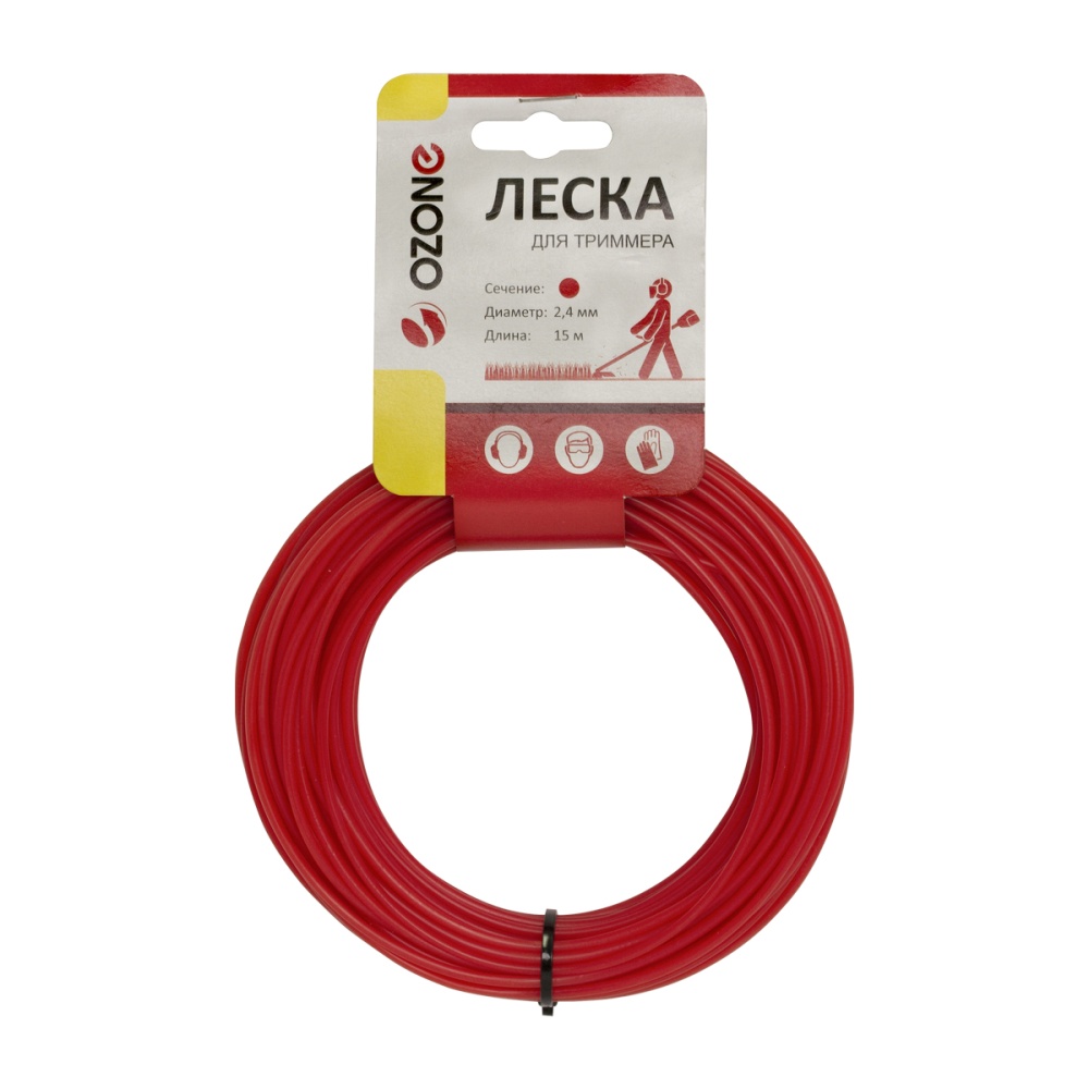 Леска Ozone 2,4 мм круглое сечение, 15 м