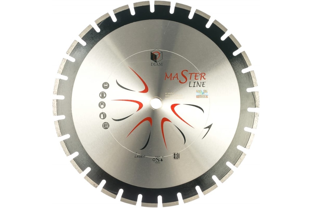 Круг алмазный сегментный 1A1RSS Master Line (500х25.4 мм) по асфальту Diam 000490