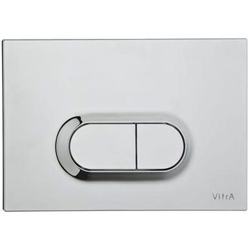 Панель смыва Vitra Loop для инсталляций 742, 748, 750, глянцевый хром, 740-0580