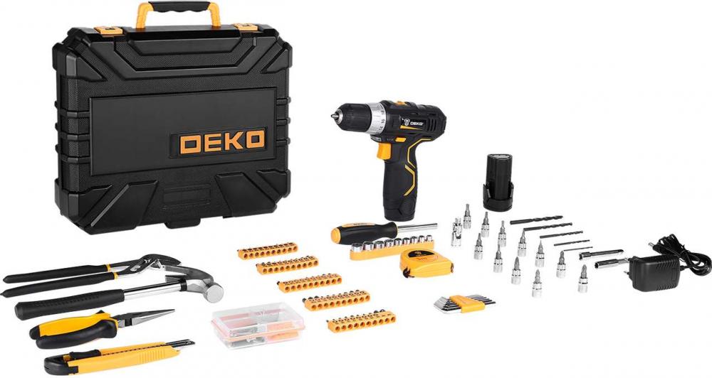 Аккумуляторная дрель DEKO GCD12DU3 063-4134