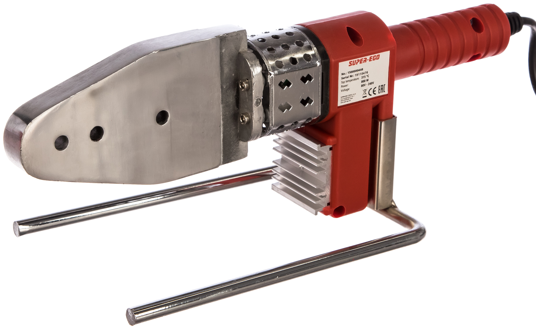 Раструбный сварочный аппарат 20, 25, 32, 40, 50, 63 мм SUPER-EGO SOCKET WELDER ECO 1500000448
