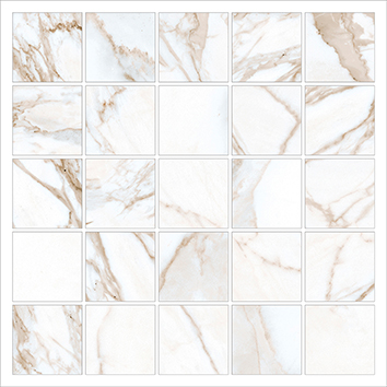  Marble Trend Мозаика K-1001/MR/m14/30,7x30,7 Calacatta