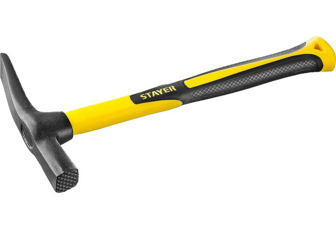 Молоток каменщика с фиберглассовой рукояткой STAYER Hercules 600 г