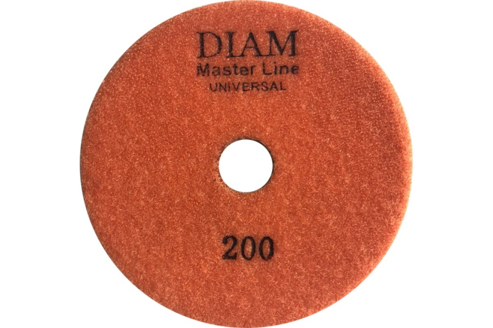 Круг алмазный гибкий шлифовальный АГШК Master Line Universal №200 (125х2.5 мм) DIAM 000645