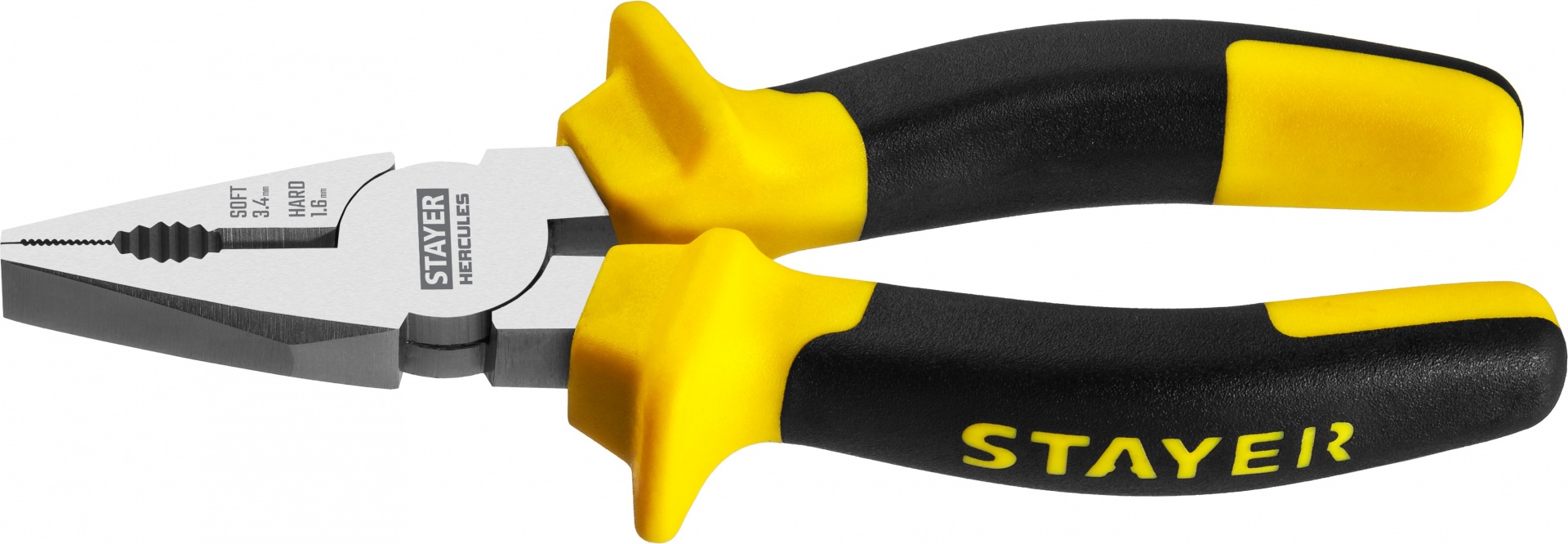 STAYER HERCULES плоскогубцы комбинированные, 160 мм