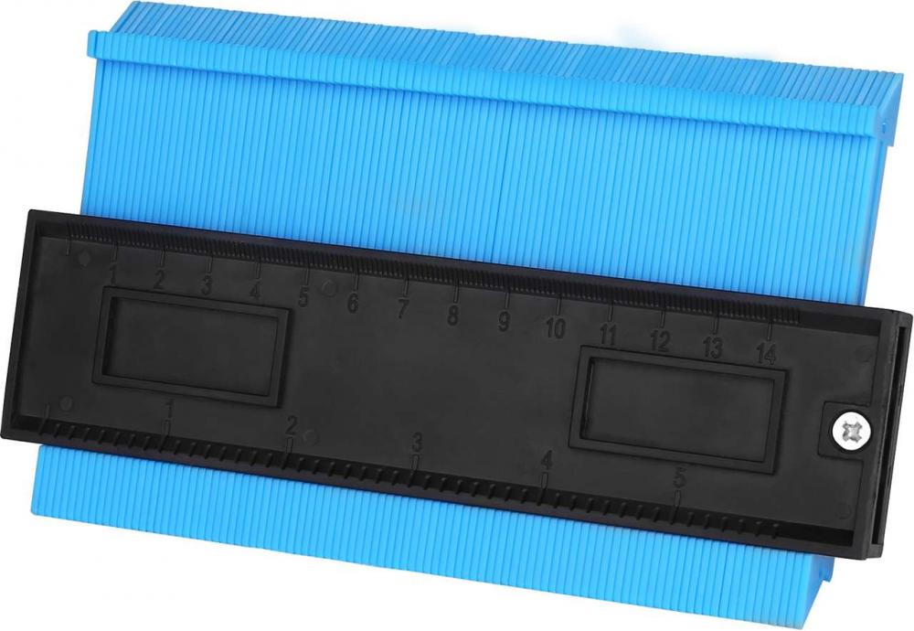 Шаблон для перенесения контуров DEKO 6" (150мм) TEM02, синий 065-0575
