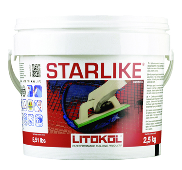 LITOCHROM STARLIKE С.480 (Серебристо-серый) 2,5kg