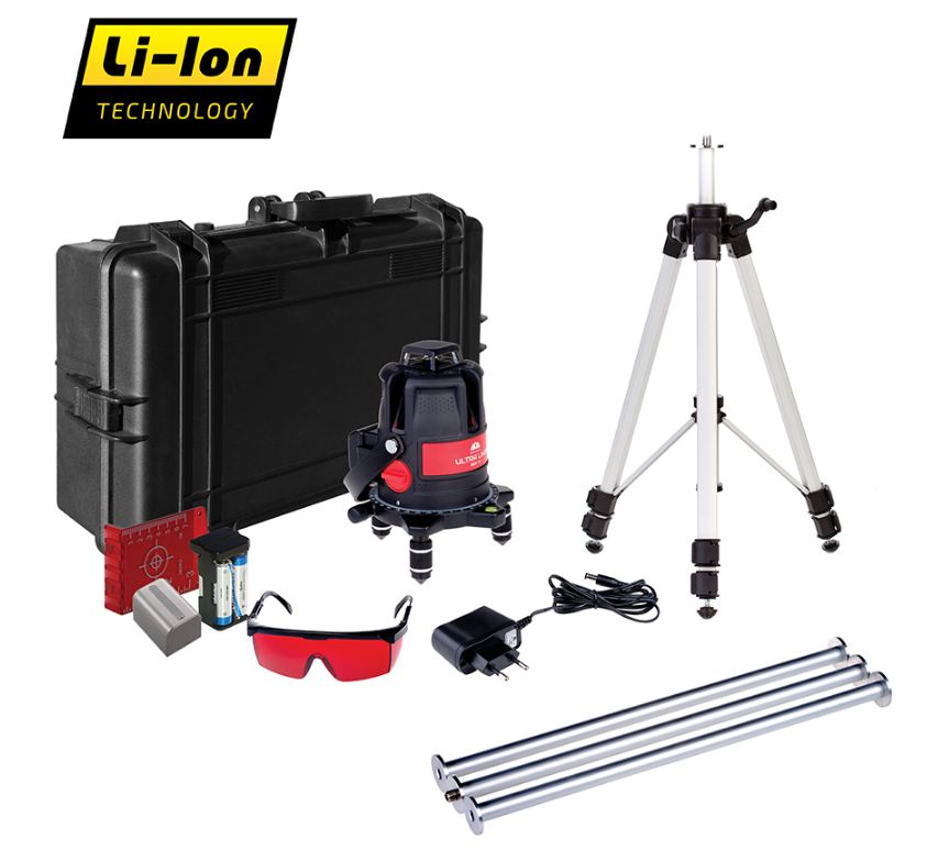 Лазерный уровень ADA ULTRALINER 360 4V Set А00477