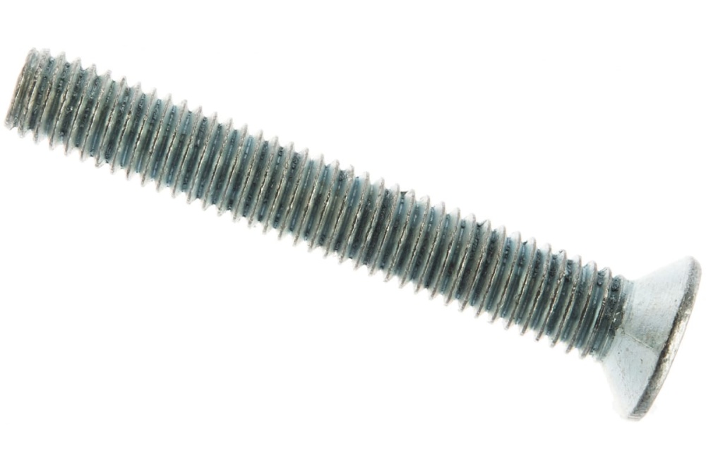 Винт DIN 965, M5 x 35 мм, 5 кг, кл. пр. 4.8, оцинкованный, ЗУБР