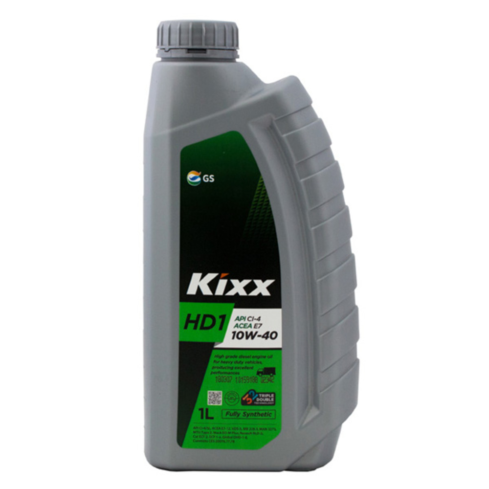 Моторное масло KIXX HD1 10W40, синтетическое, 1 л L2061AL1E1